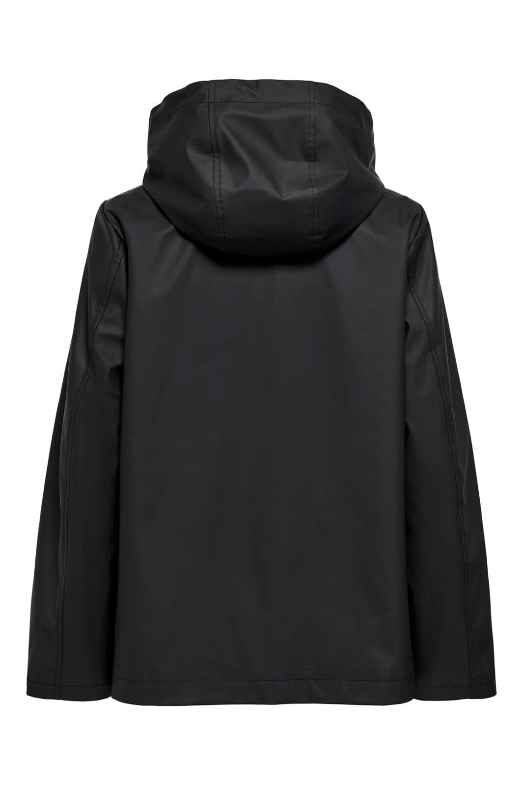 Only - Onlnewmarie Short Rainjacket - 5111583 Black Leo