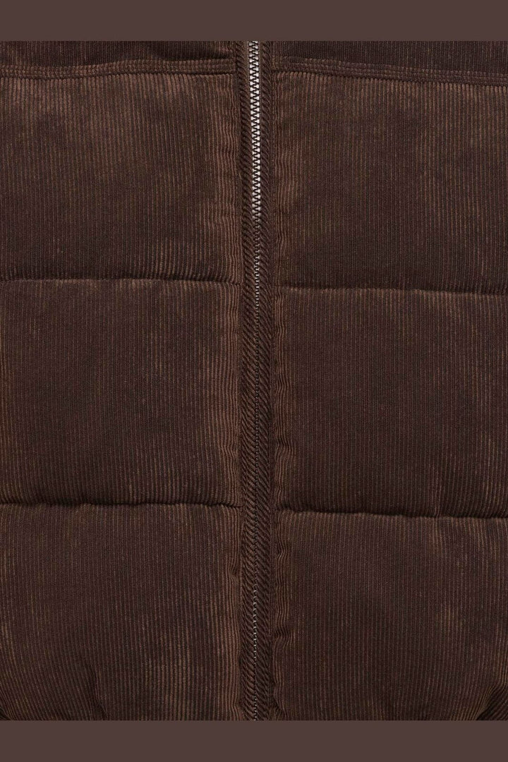 Only - Onlnicoline Corduroy Bomber - 5103297 Coffee Bean