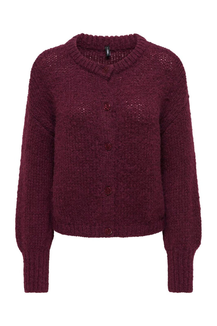 Only - Onlnordic Ls Cuff Cardigan Knt - 5054100 Port Royale Dtm Buttons