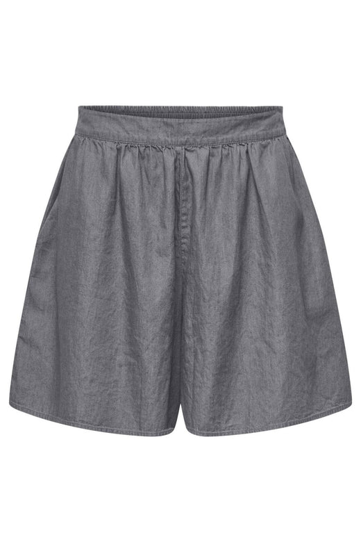 Only - Onlnova Azure Yasmin Shorts - 4764251 Grey Denim Shorts 