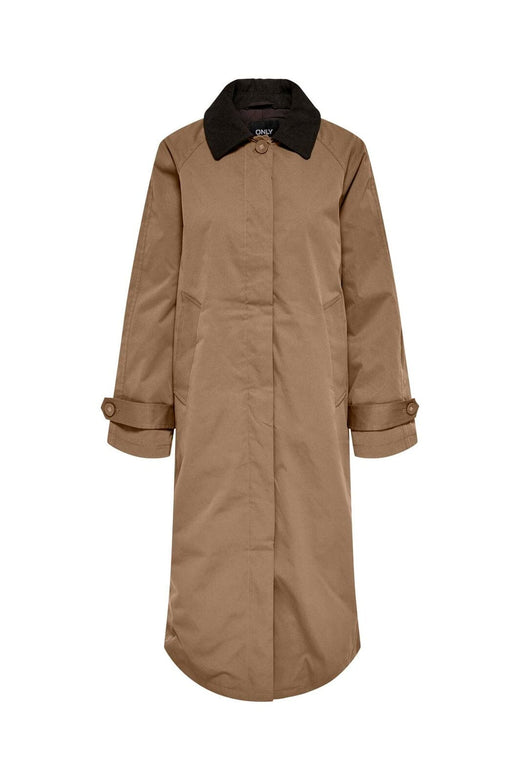 Only - Onlorchid Cord Mix Coat - 5102009 Otter Chocolate Torte