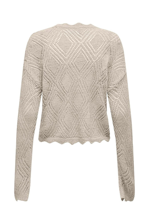 Only - Onlpamela Ls Struct Pullover Cc Knt - 4981949 Birch