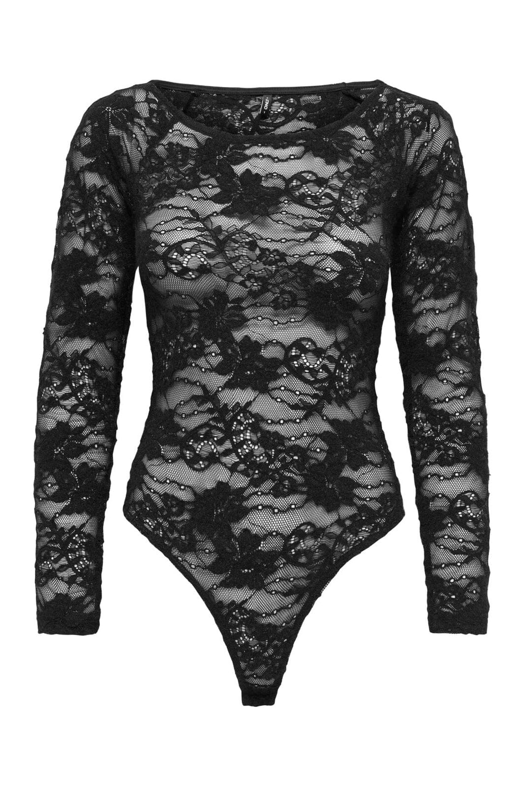 Only - Onlrue L/S Lace Bodystocking - 5124804 Black
