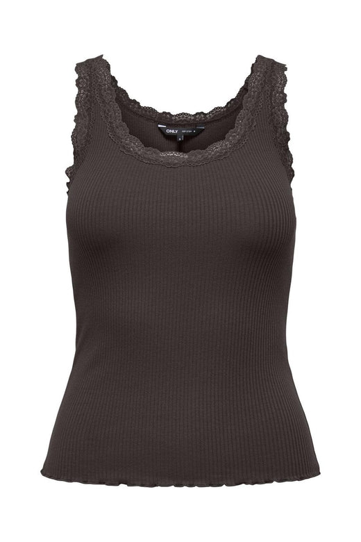 Only - Onlsara Sharai Life Tank Top - 5001534 Chocolate Torte
