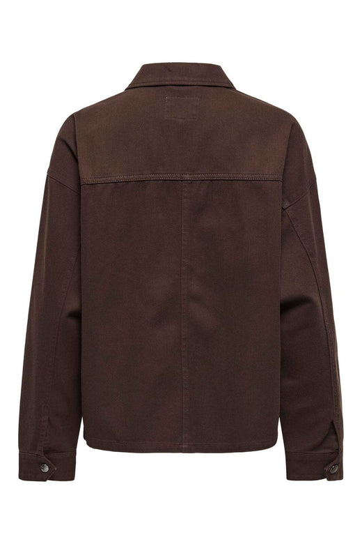 Only - Onlsierra Twill Jacket - 5048520 Chicory Coffee