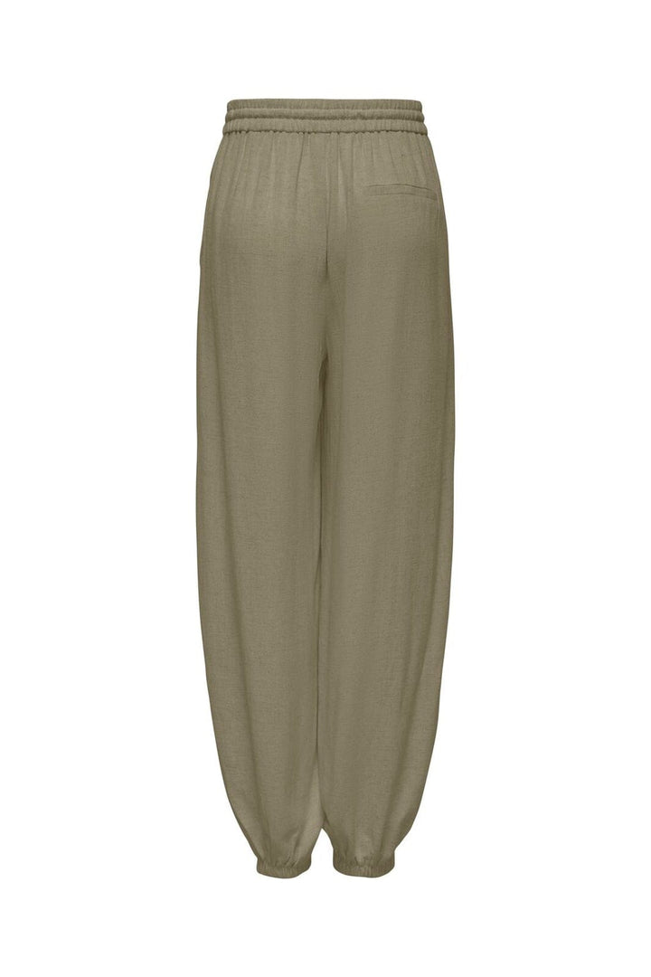 Only - Onlsiesta Linen Bl Baggy Barrel - 5049000 Mermaid