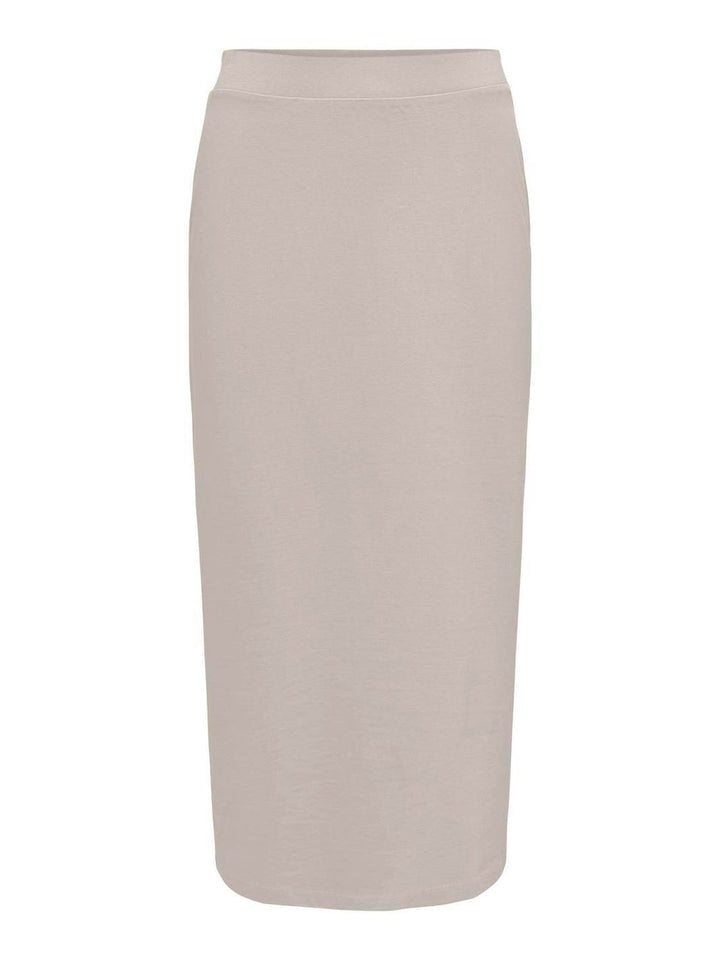 Only - Onlsilvina Skirt Swt - 4787548 Pumice Stone