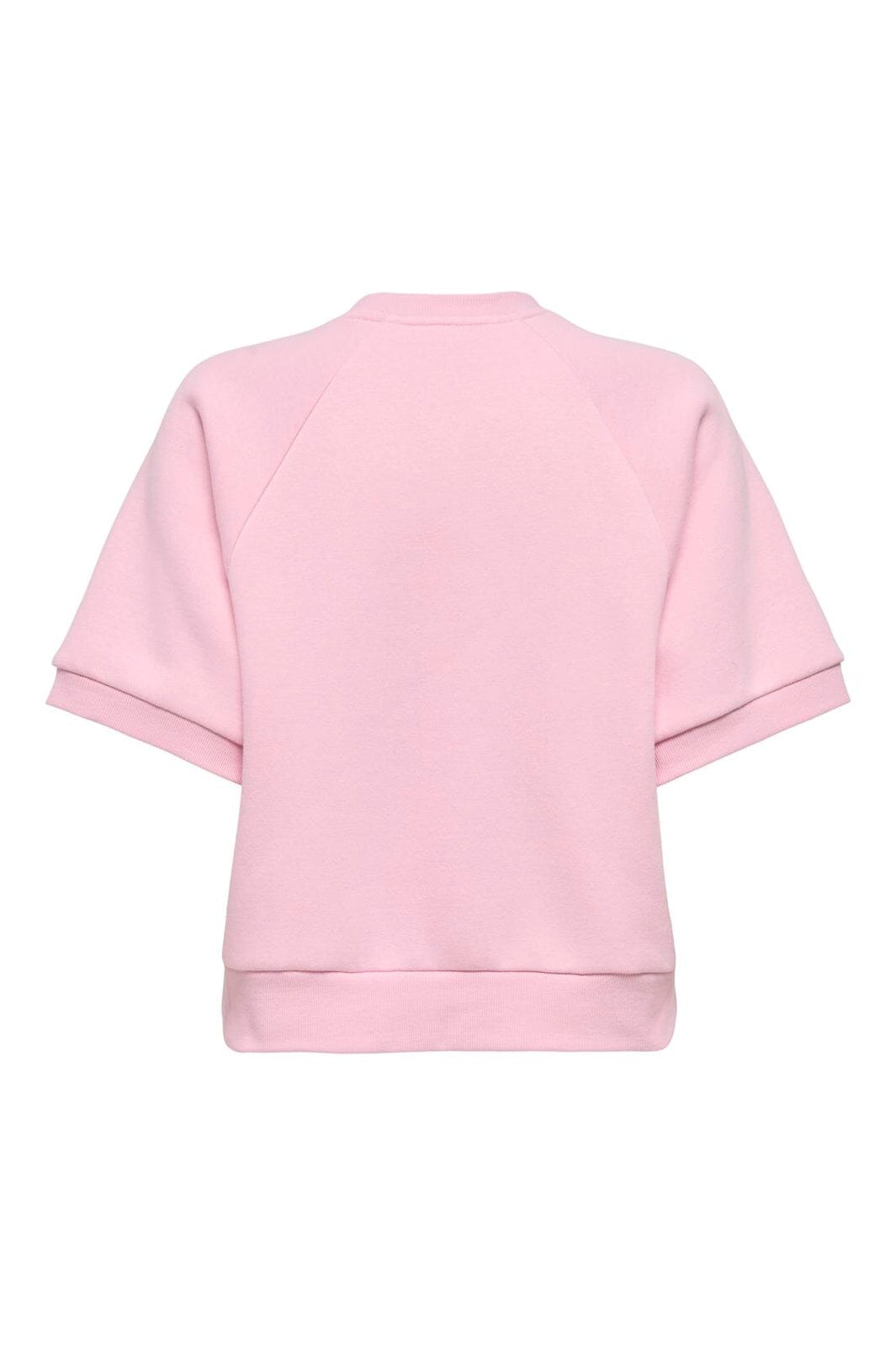 Only - Onlsina S/S O-Neck Terry Emb Swt - 5028260 Romance Rose Love