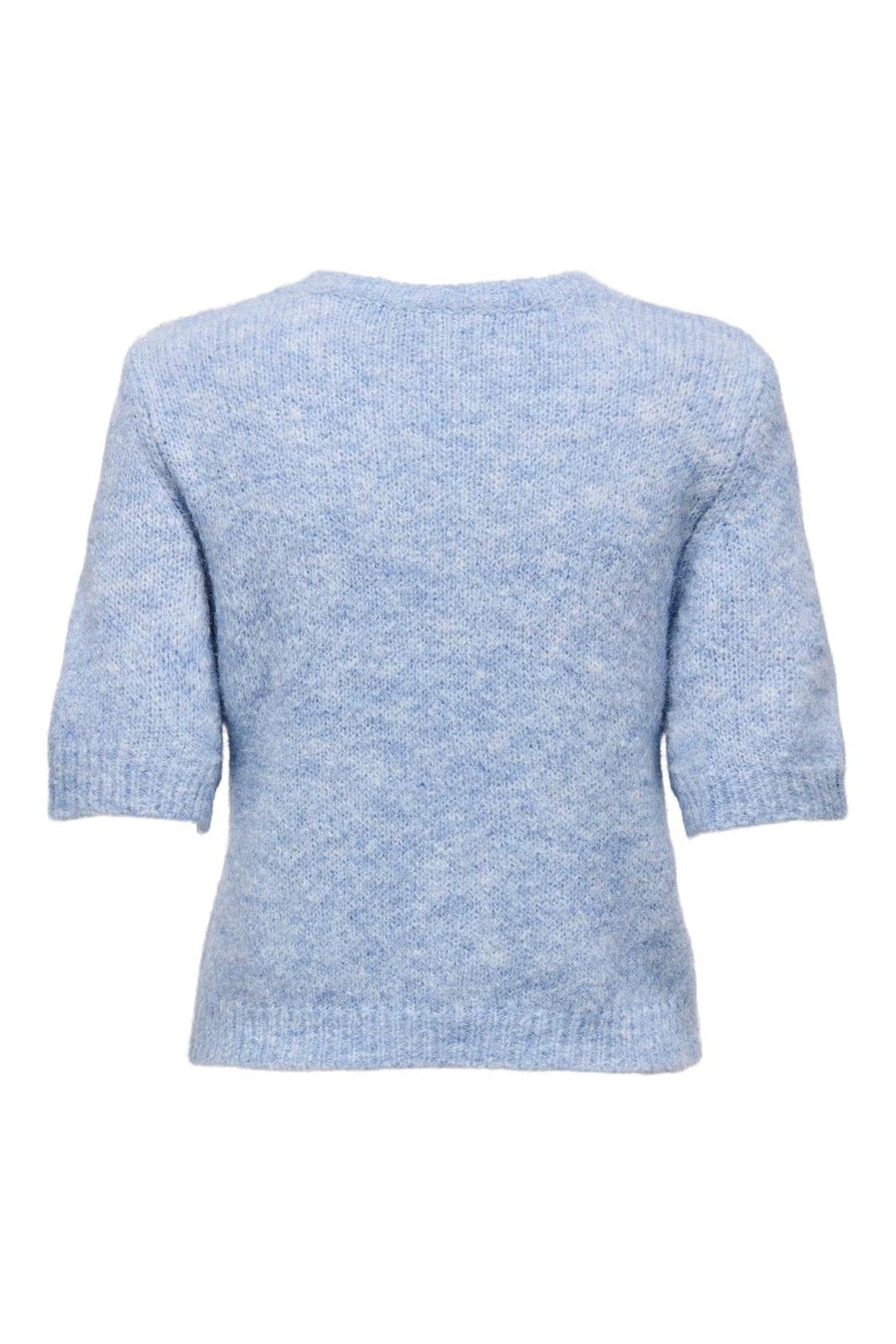 Only - Onlstarla Ss O-Neck Cc Knt - 4996442 Grapemist Melange