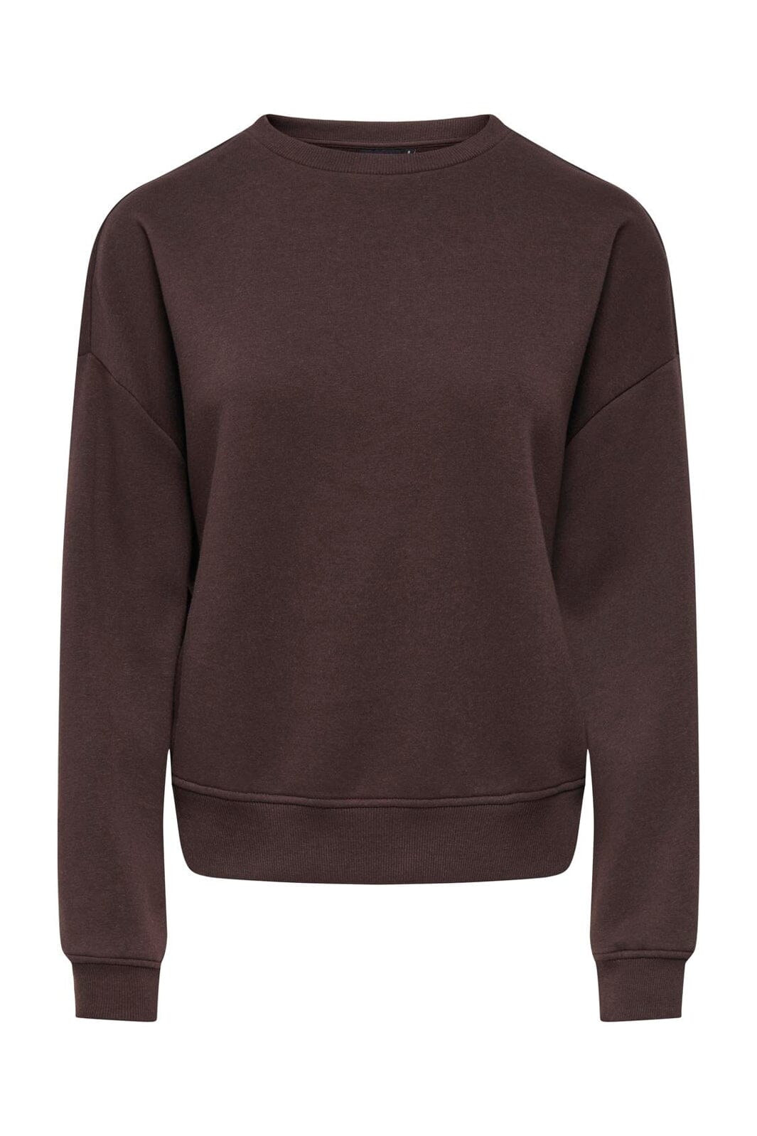 Only - Onlsweat Life L/S Crew Oversize Swt - 5045880 Coffee Bean