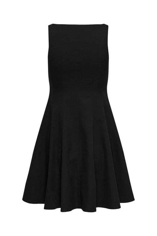 Only - Onlunita Life S/L Peplum Dress Tlr Ox - 4978188 Black