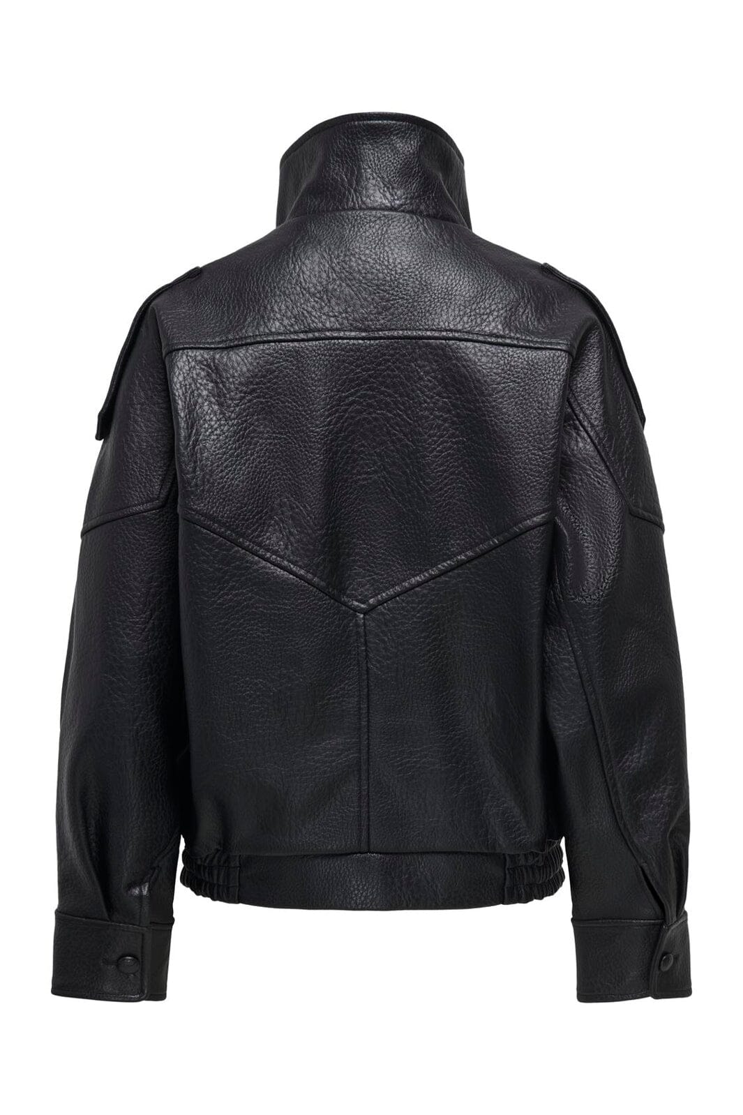 Only - Onlvani L/S Faux Leather Jacket - 5090365 Black