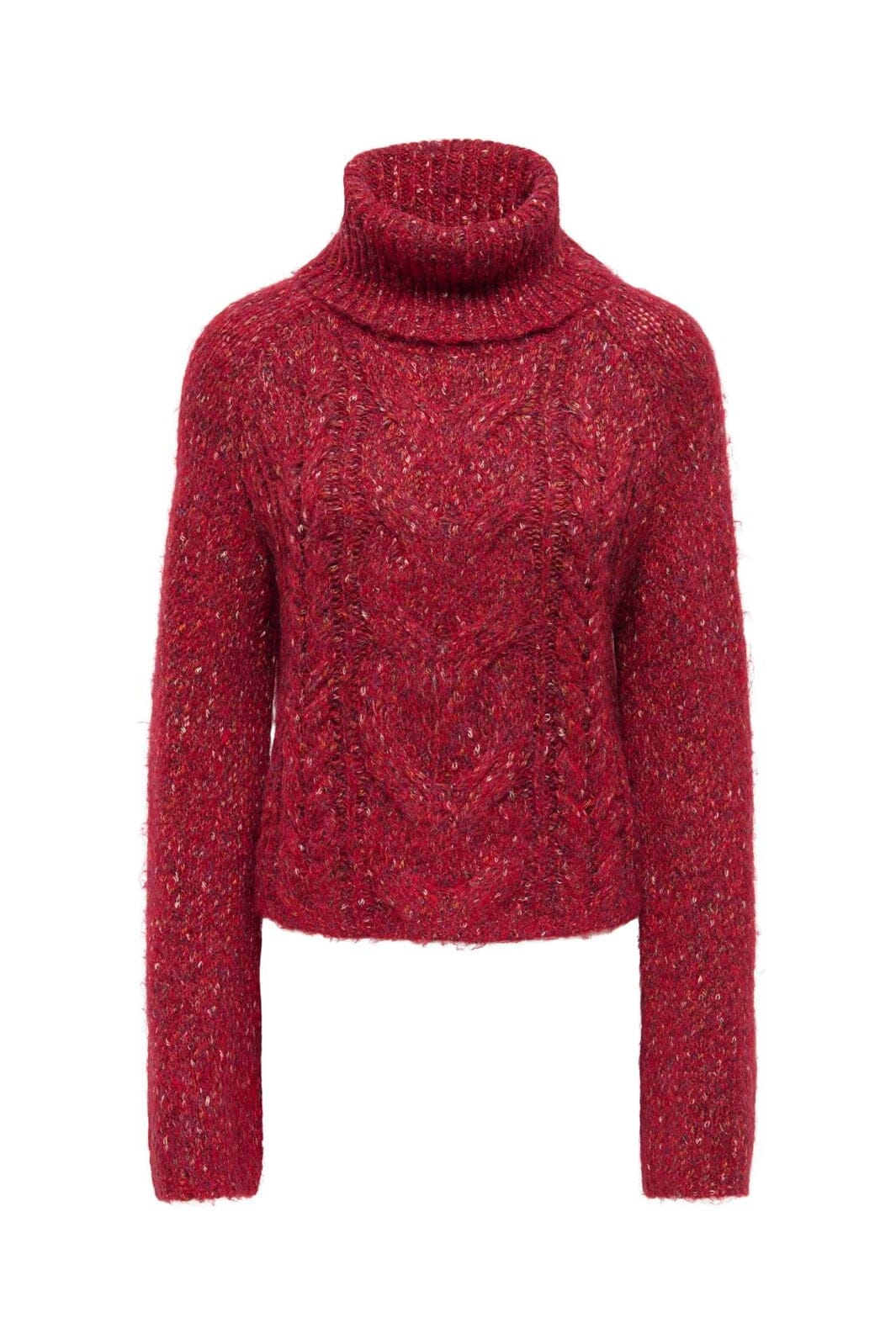 Only - Onlzille Ls Rollneck Cc Knt - 5061147 Scooter Multi Melange