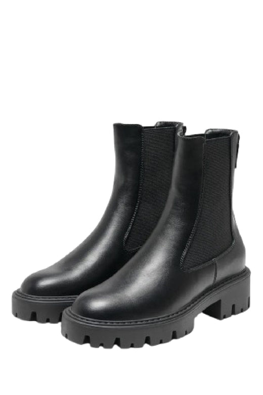 Only Shoes - Onlbetty-1 Pu Boot - 4016415 Black