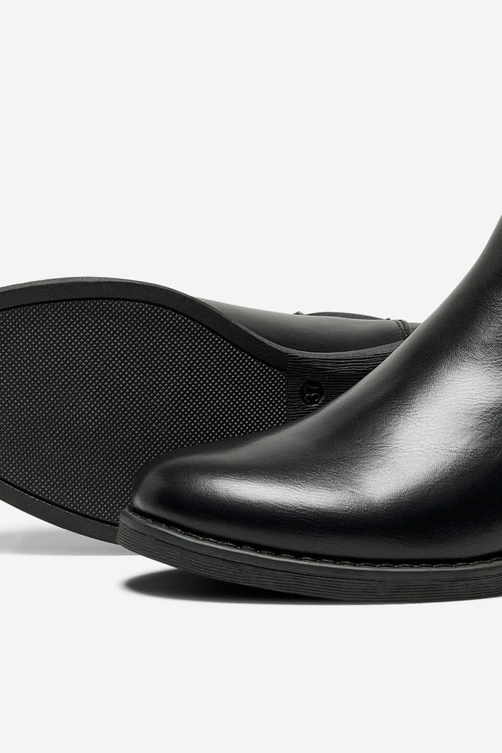Only Shoes - Onlbibi-21 Pu Basic Boot - 4328260 Black