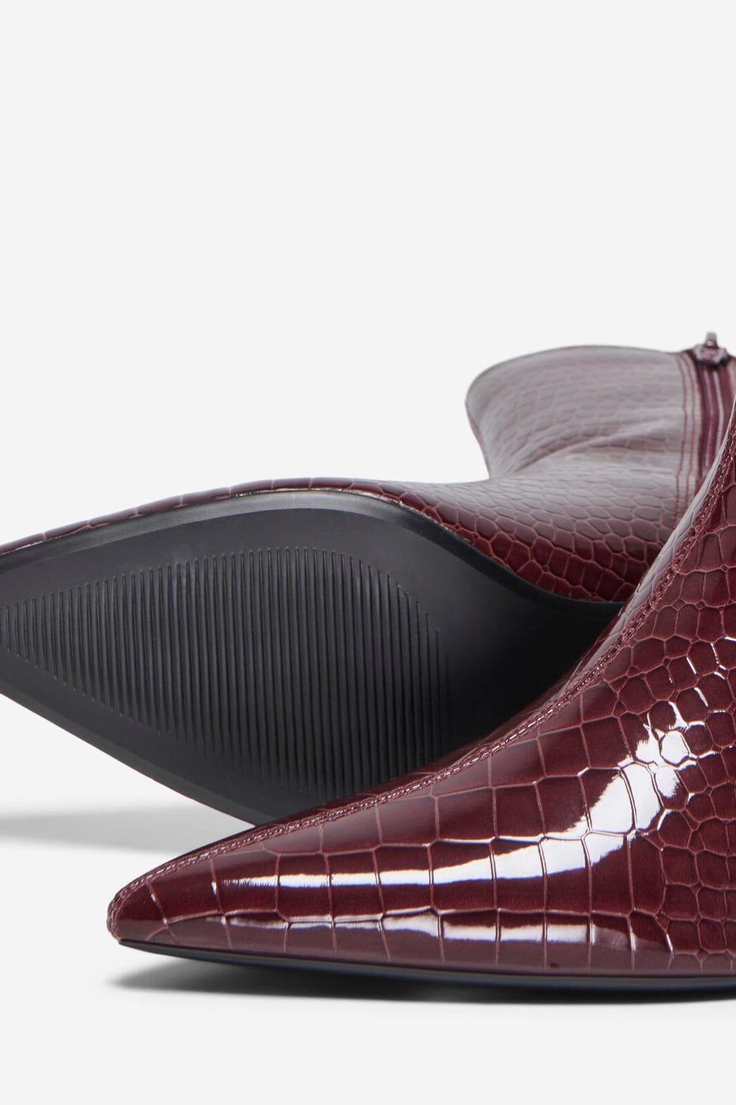 Only Shoes - Onlbrixton-2 Short Boot - 5078770 Fig Patent Croc