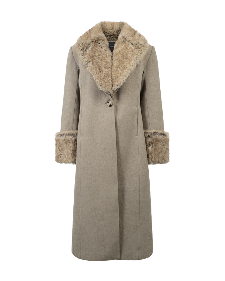 Copenhagen Muse - Cmabigail-coat 211403 - 1954 Winter Twig Melange