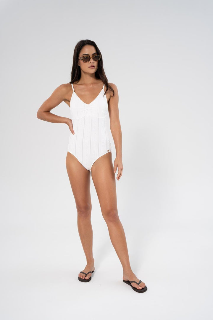 Panos Emporio - Daisy Milos Swimsuit Swimsuit Pews2609 - White