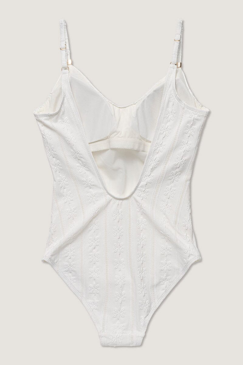 Panos Emporio - Daisy Milos Swimsuit Swimsuit Pews2609 - White