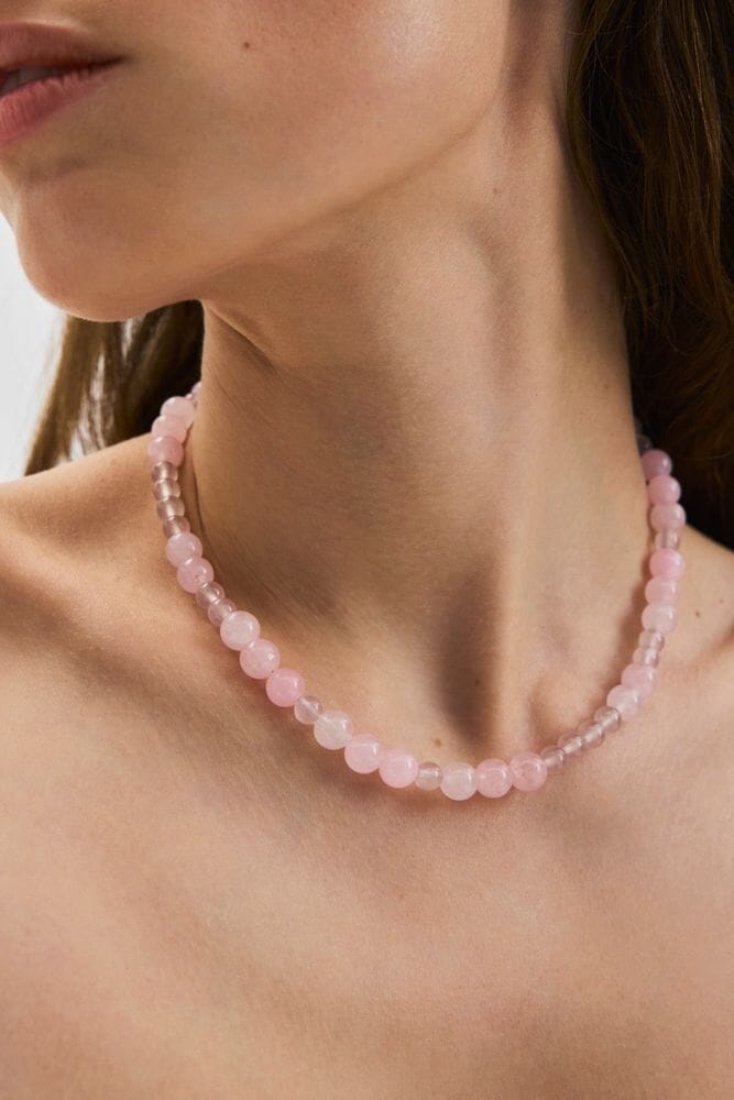 Pernille Corydon Jewellery - Blush Necklace n-526-s - Recycled Sterling Silver Halskæder 