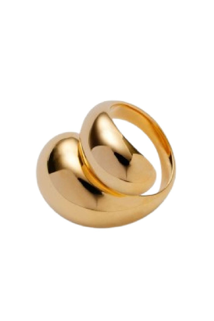 Pernille Corydon - La Pausa Ring r-748-gp - Gold Plated Ringe 