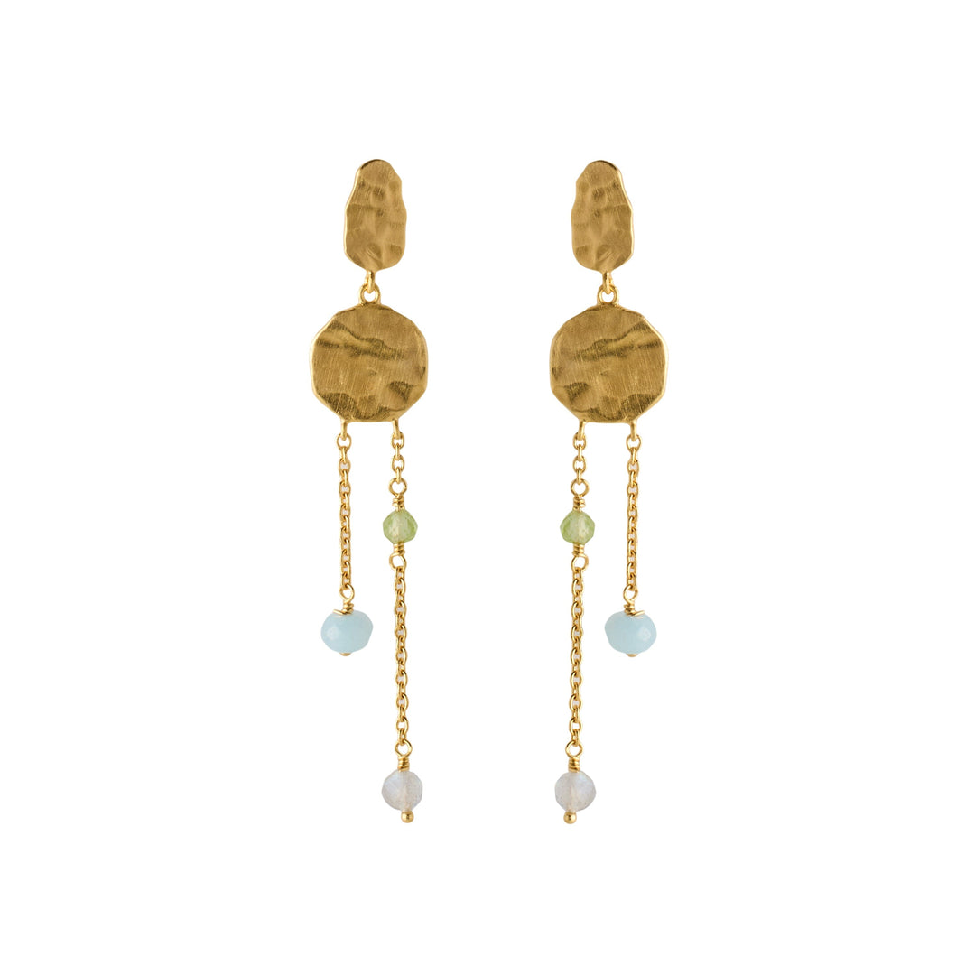 Pernille Corydon - Summer Breeze Earrings e-182-gp - Øreringe 