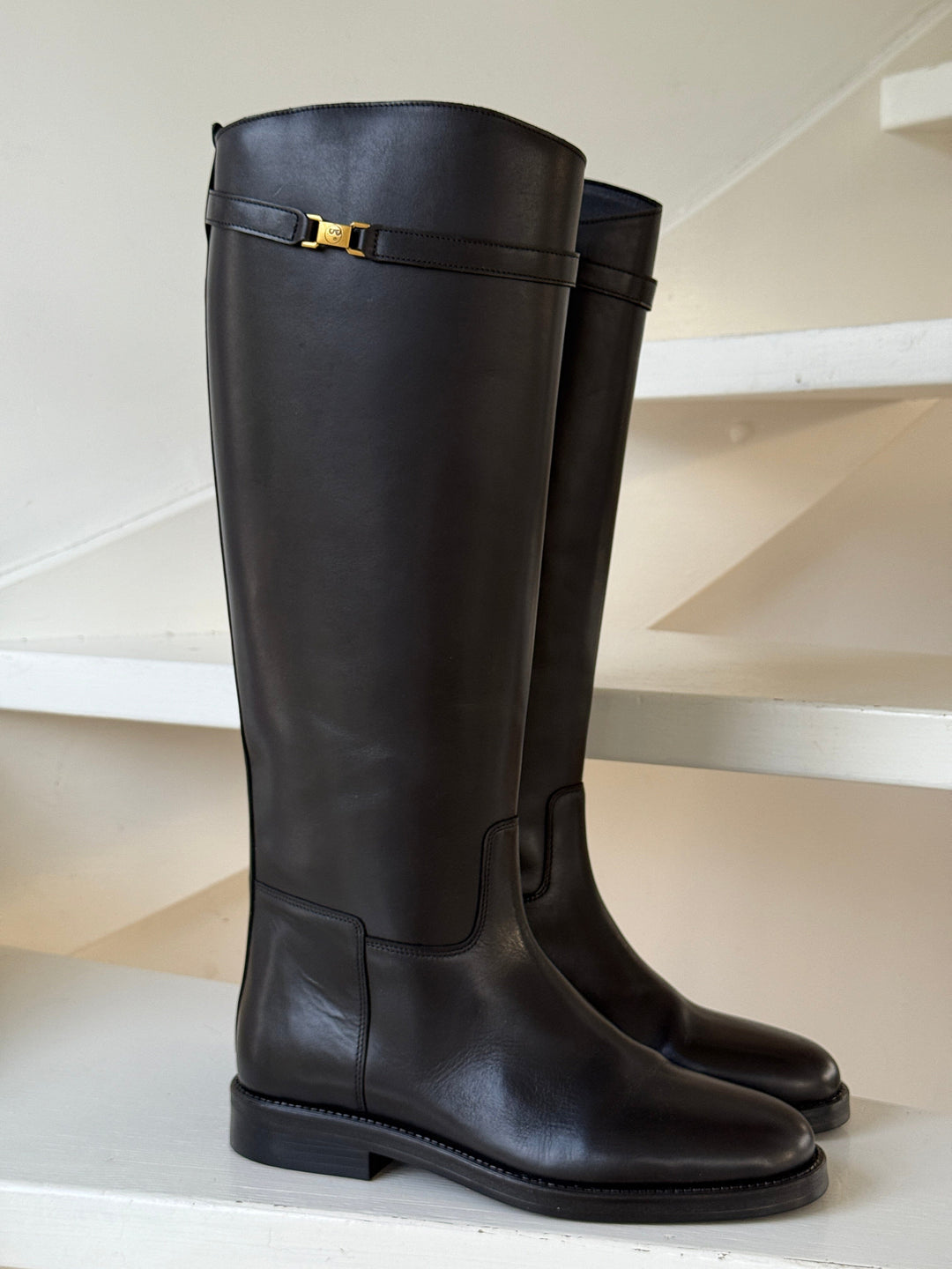 Phenumb Copenhagen - Equestra Long Leather PB-D11-EQUES - Black Støvler 