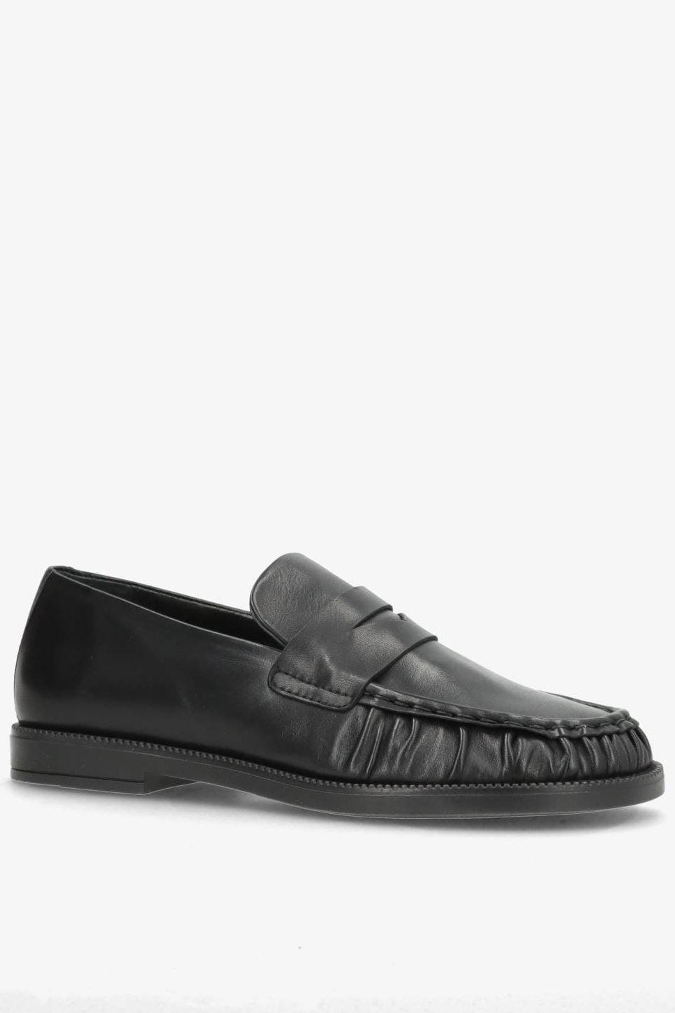 Phenumb Copenhagen - Whisper Wide Leather Pb-Ww - Black Loafers 