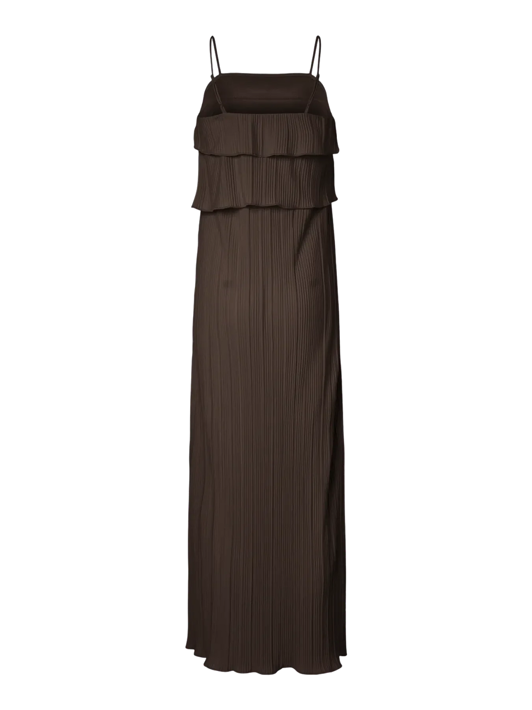 Pieces - Pcamber Sl Ankle Layred Dress Kca - 5104446 Hot Fudge Kjoler 