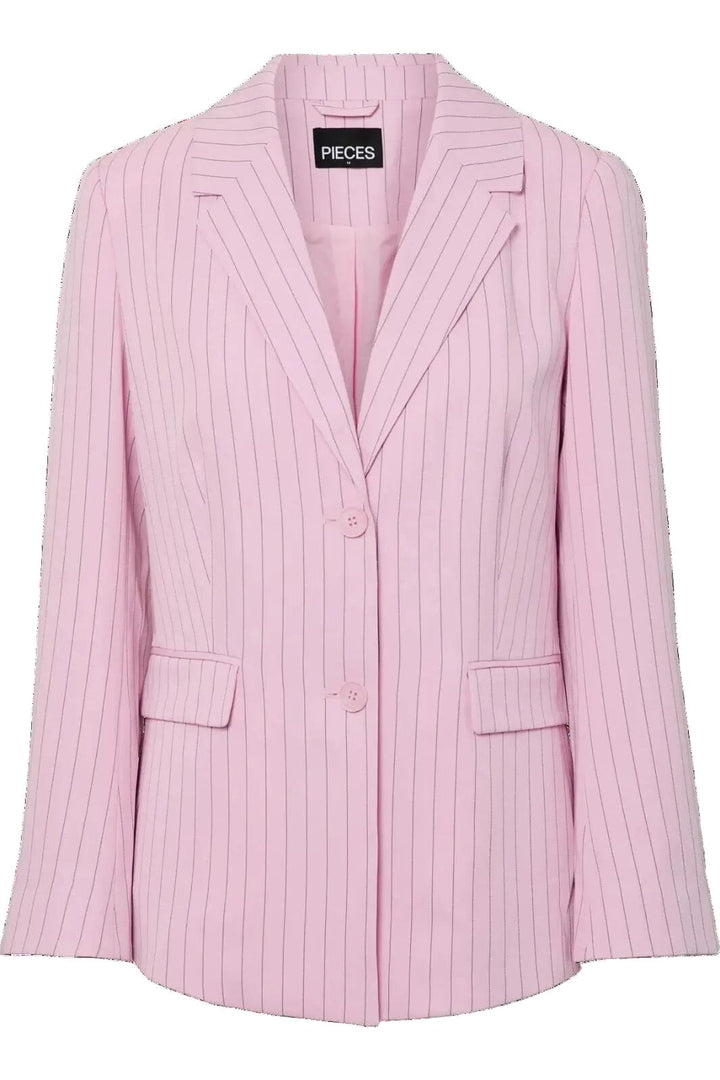 Pieces - Pcbellis Blazer - 4964382 Roseate Spoonbill White Blazere 