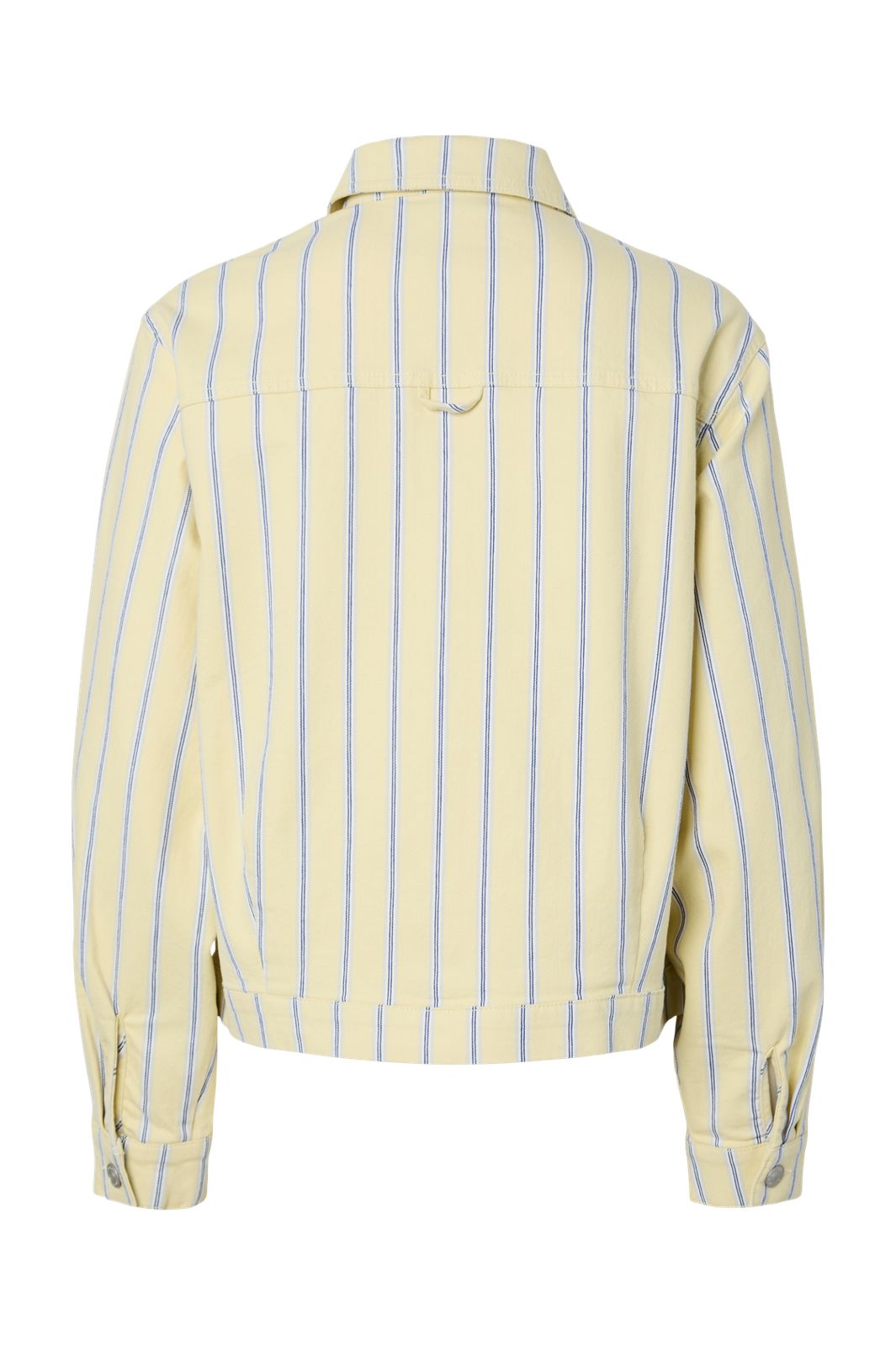 Pieces - Pcbillo Ls Denim Jacket - 4972494 French Vanilla Cloud Dancer&Beaucoup Blue&Oyster Mushrooms