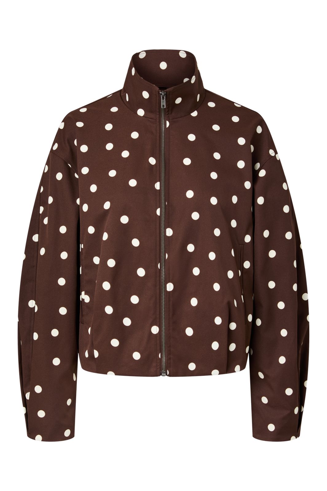 Pieces - Pcelisabeth Bomber Jacket - 5118623 Chicory Coffee Cloud Dancer