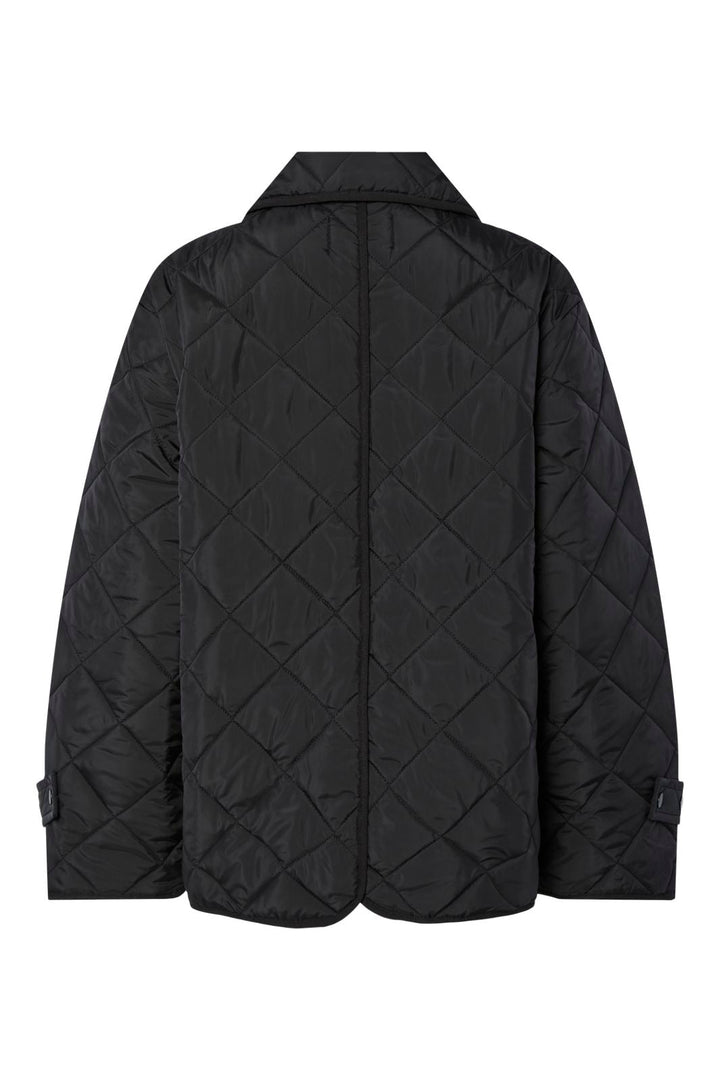 Pieces - Pcemily Short Quilted Jacket - 4807779 Black