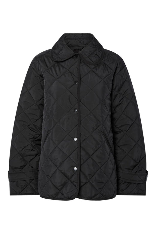 Pieces - Pcemily Short Quilted Jacket - 4807779 Black