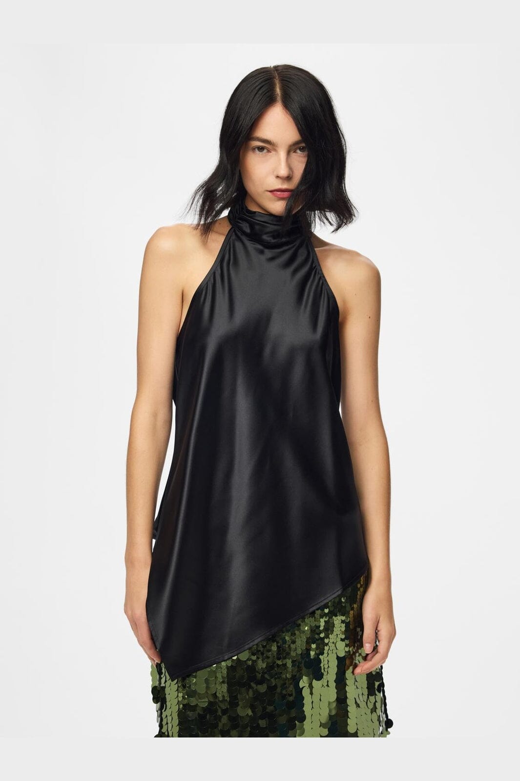 Pieces - Pcevy Halterneck Top - 5150542 Black