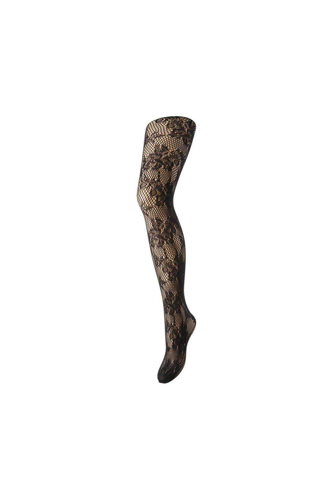 Pieces - Pcjane Jacquard Tights Pb - 4399070 Black