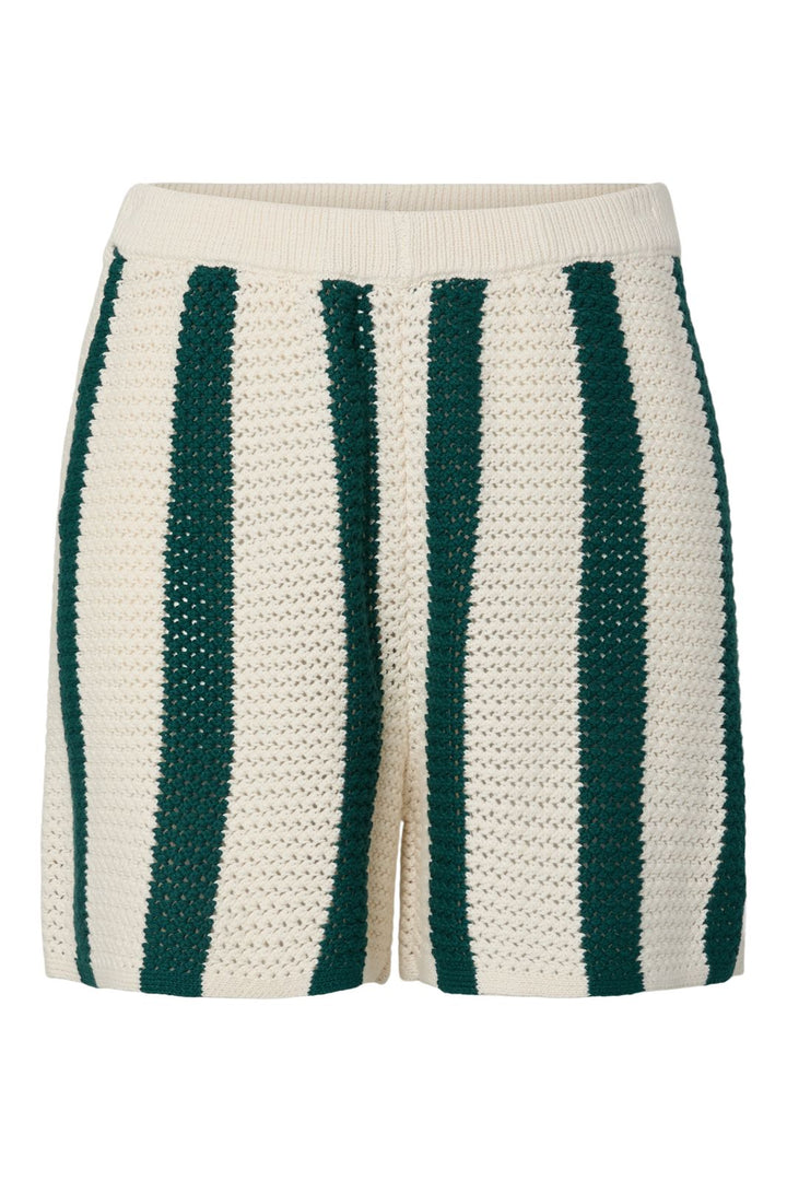 Pieces - Pckenzie Shorts - 4930390 Eggnog Forest Biome