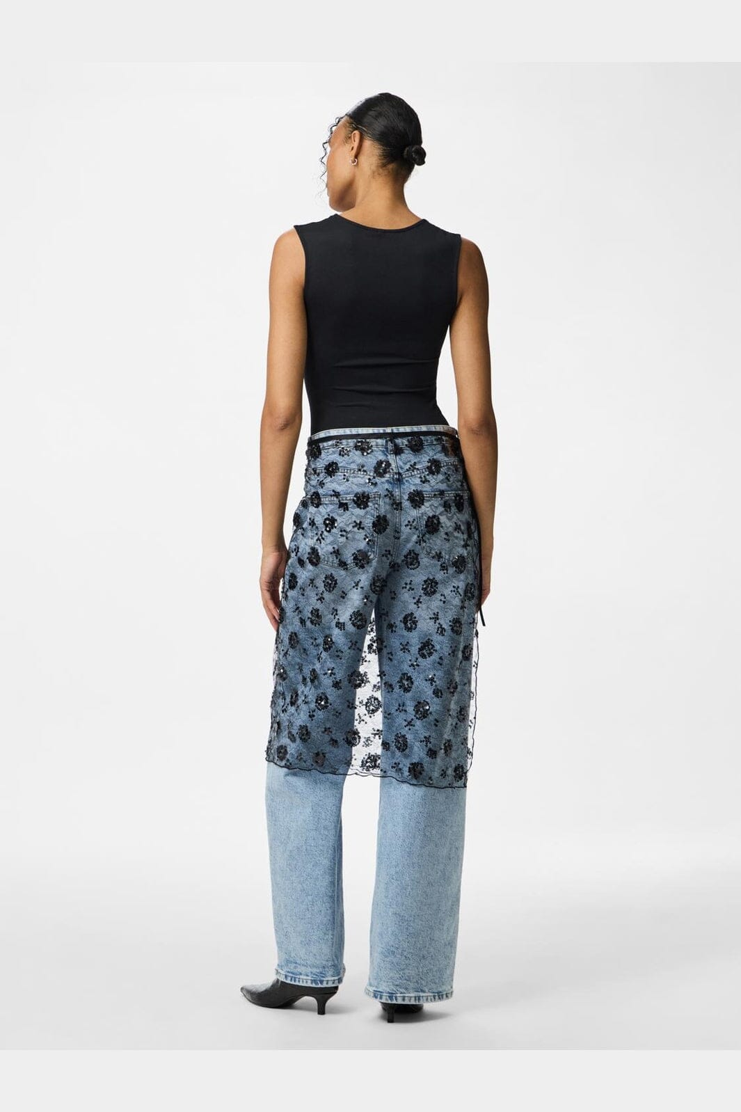 Pieces - Pcnatasja Lace Sarong - 4997996 Black