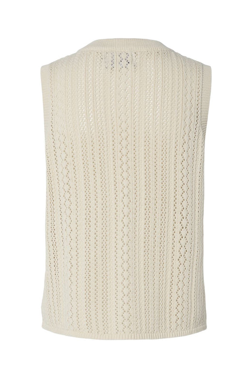 Pieces - Pcnuka Sl O-Neck Knit 17158719 - 4790681 - Birch
