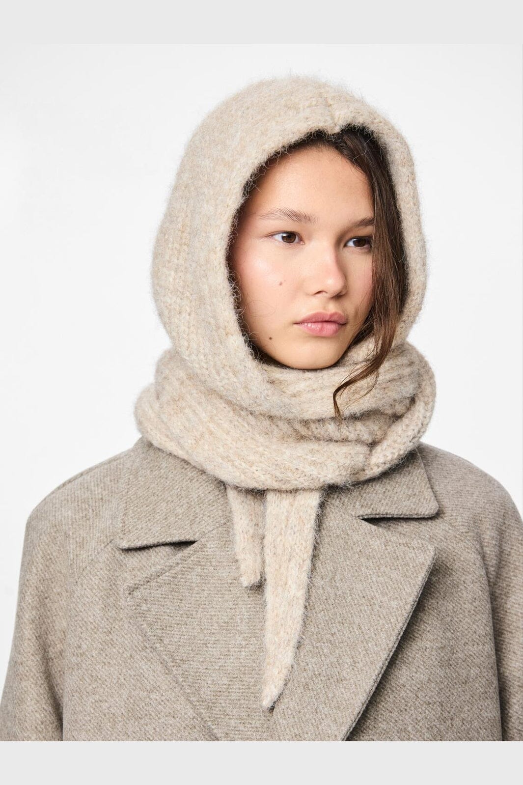 Pieces - Pcrebekka Bonnet - 4903484 Greige