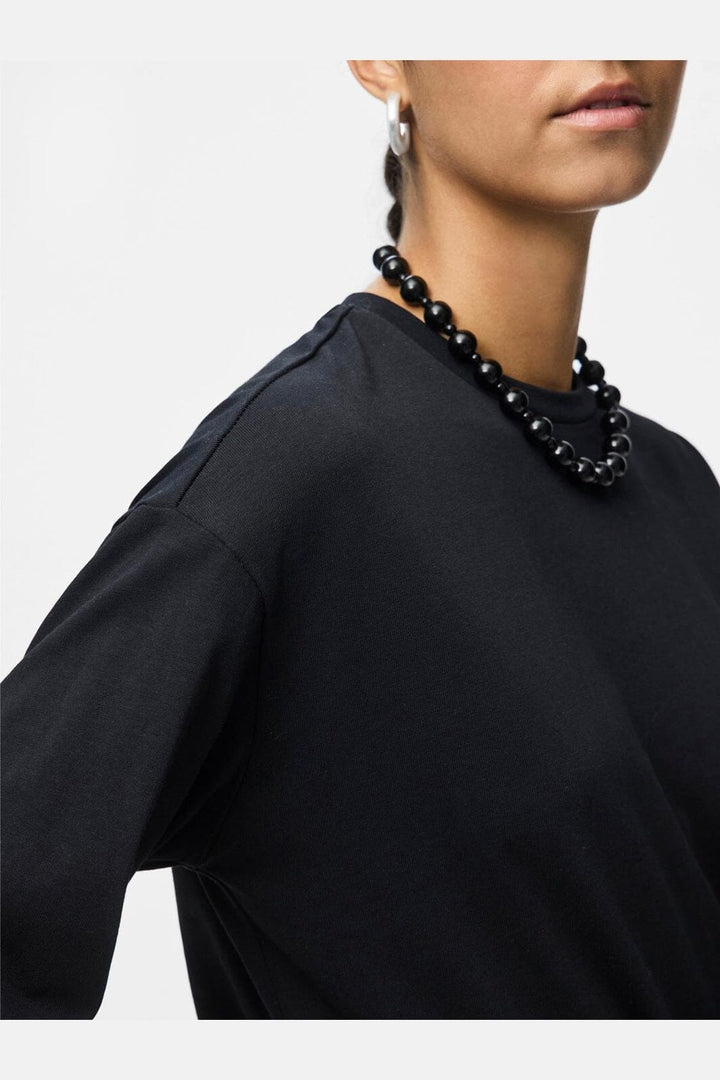 Pieces - Pcsadie Ls Top - 4402191 Black