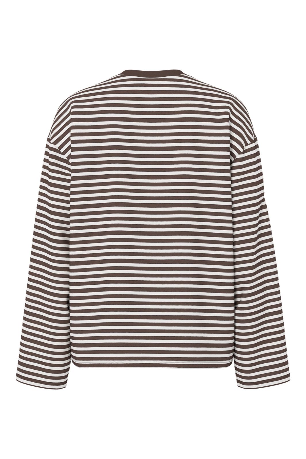 Pieces - Pcsadie Ls Top - 5294472 Hot Fudge Coconut Milk