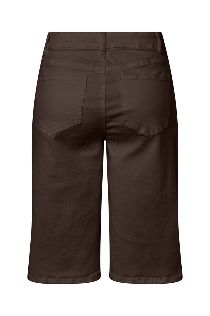 Pieces - Pcsalume Wide Shorts - 5135755 Hot Fudge