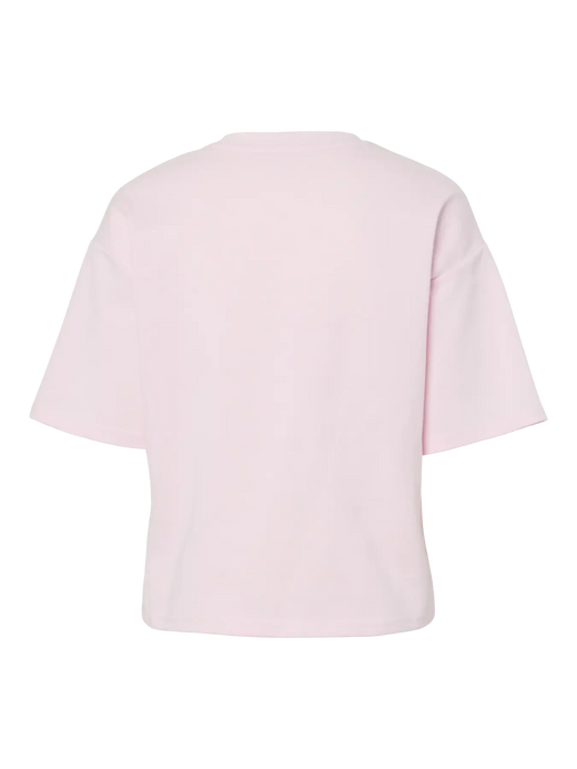 Pieces - Pcskylar Ss O-Neck Fitted Tee - 4960205 Cradle Pink T-shirts 