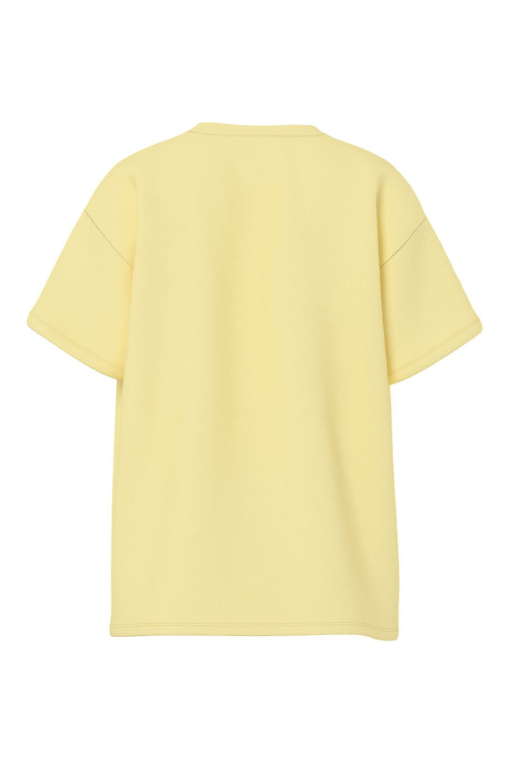 Pieces - Pcskylar Ss Oversized Tee - 4850231 Pale Banana