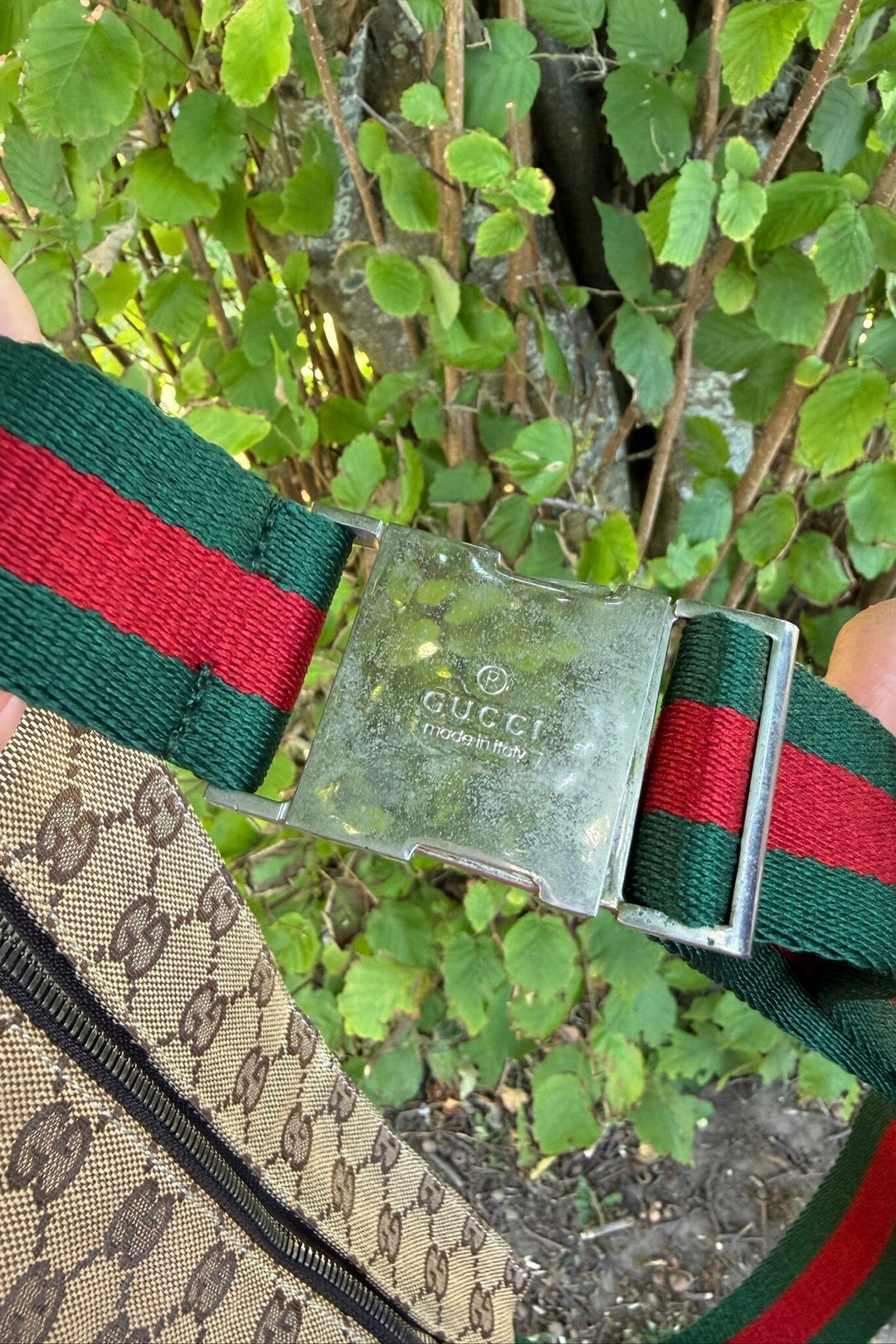 Preloved Vintageline X Molly&My - Gucci Bumbag – Vintage 3359 - Logo Tasker 