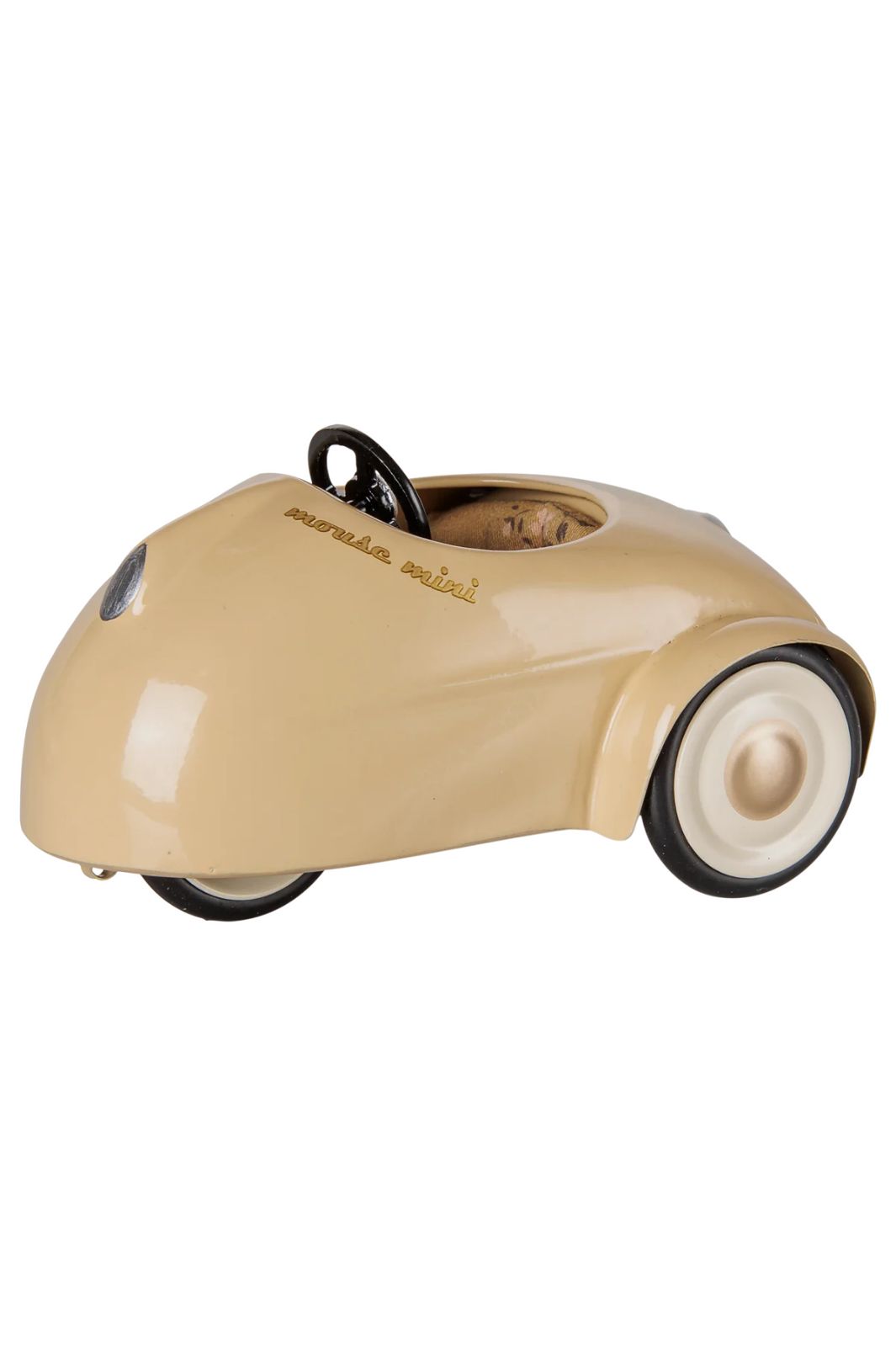 Maileg - Bil, Mus - Beige - 11-6107-00