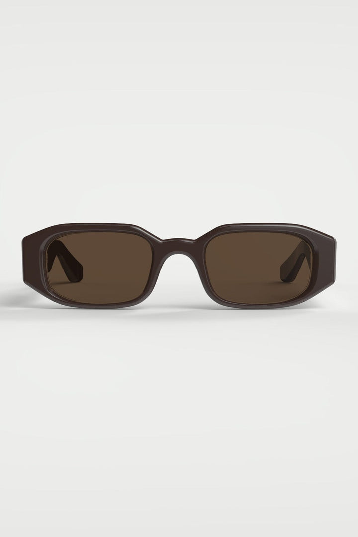 Rotate - 3. Squared-angled Frame 1164023097 - 3097 Chimi X Soil Brown Solbriller 
