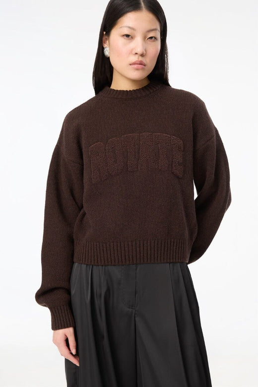 Rotate - Crewneck Sweater 1165121667 - 1667 Molé Strikbluser 