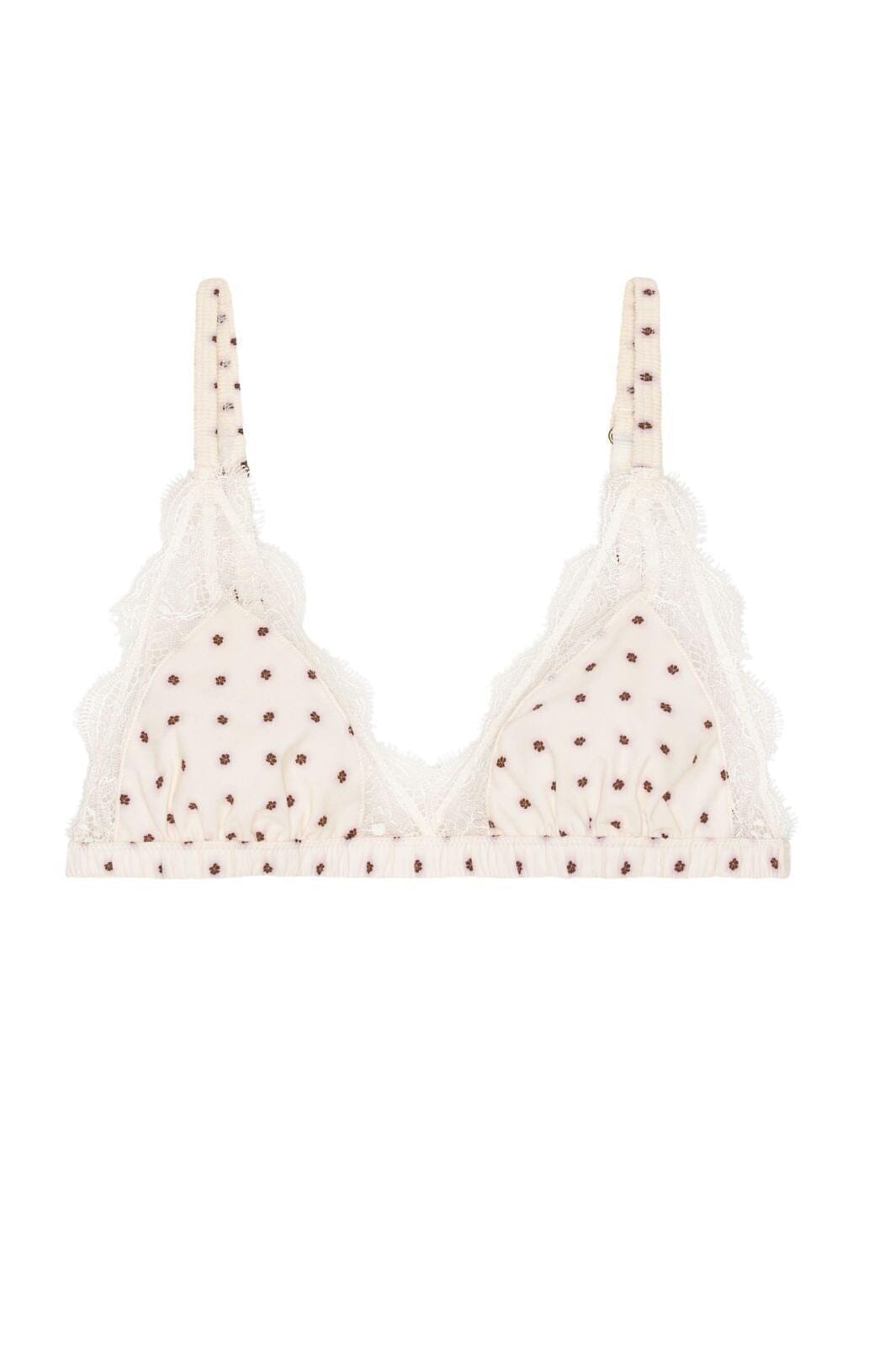 Rotate - Lace Triangle Bralette 1163941116 - 1116 Gardenia BH 